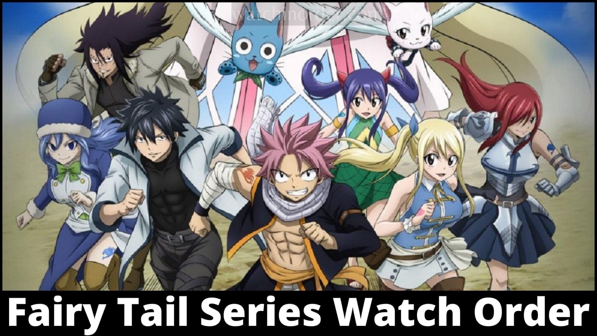 What Can I Watch Fairy Tail On Fairy Tail Series Watch Order - WatchInOrder
