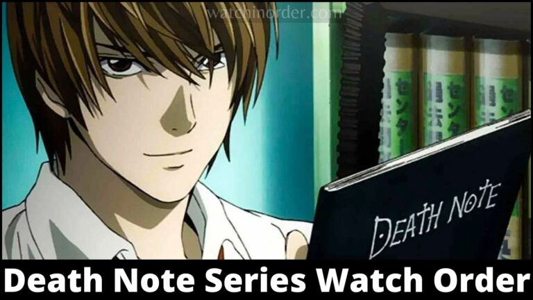 Death Note Watch Order - WatchInOrder - What Can I Watch Death Note On